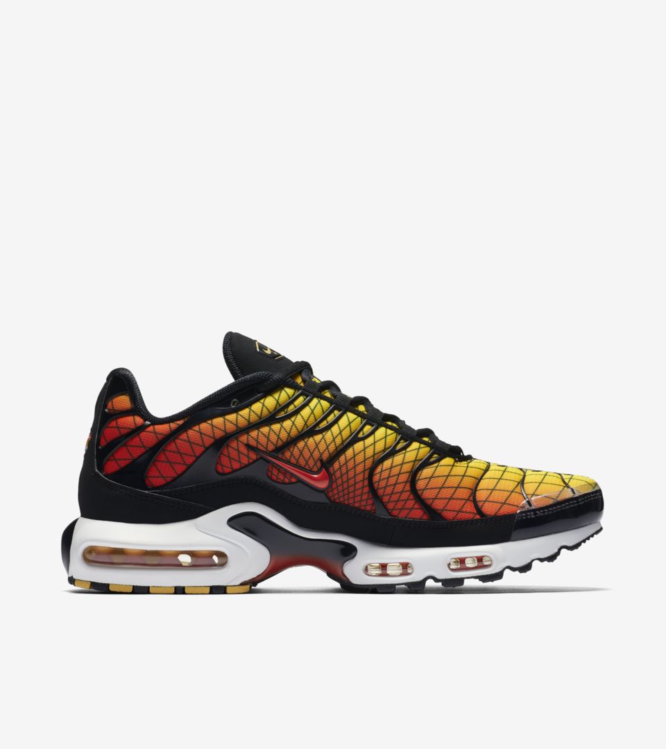 Nike Air Max Plus 'Black & Tour Yellow & Team Orange' Release Date Nike Air Max Plus 'Black & Tour Yellow & Team Orange' Release Date
