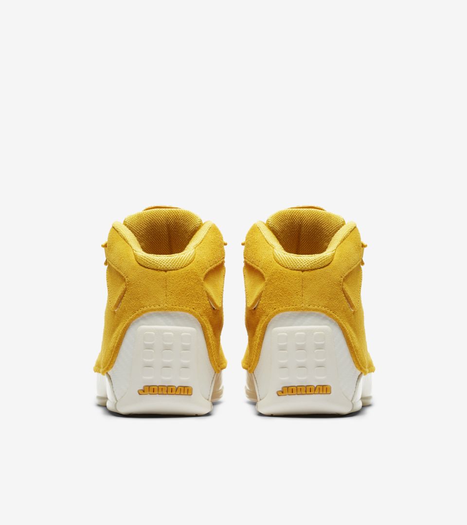 Air Jordan 18 'Yellow Ochre & Sail' Release Date Air Jordan 18 'Yellow Ochre & Sail' Release Date