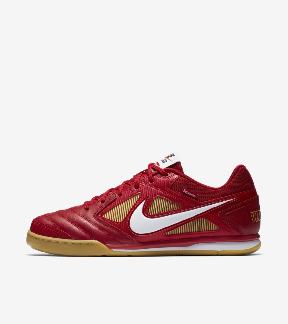 NIKE公式】ナイキ SB ガト QS シュプリーム 'Gym Red and White and Cyber' (AR9821-600 / SB  GATO). Nike SNKRS JP