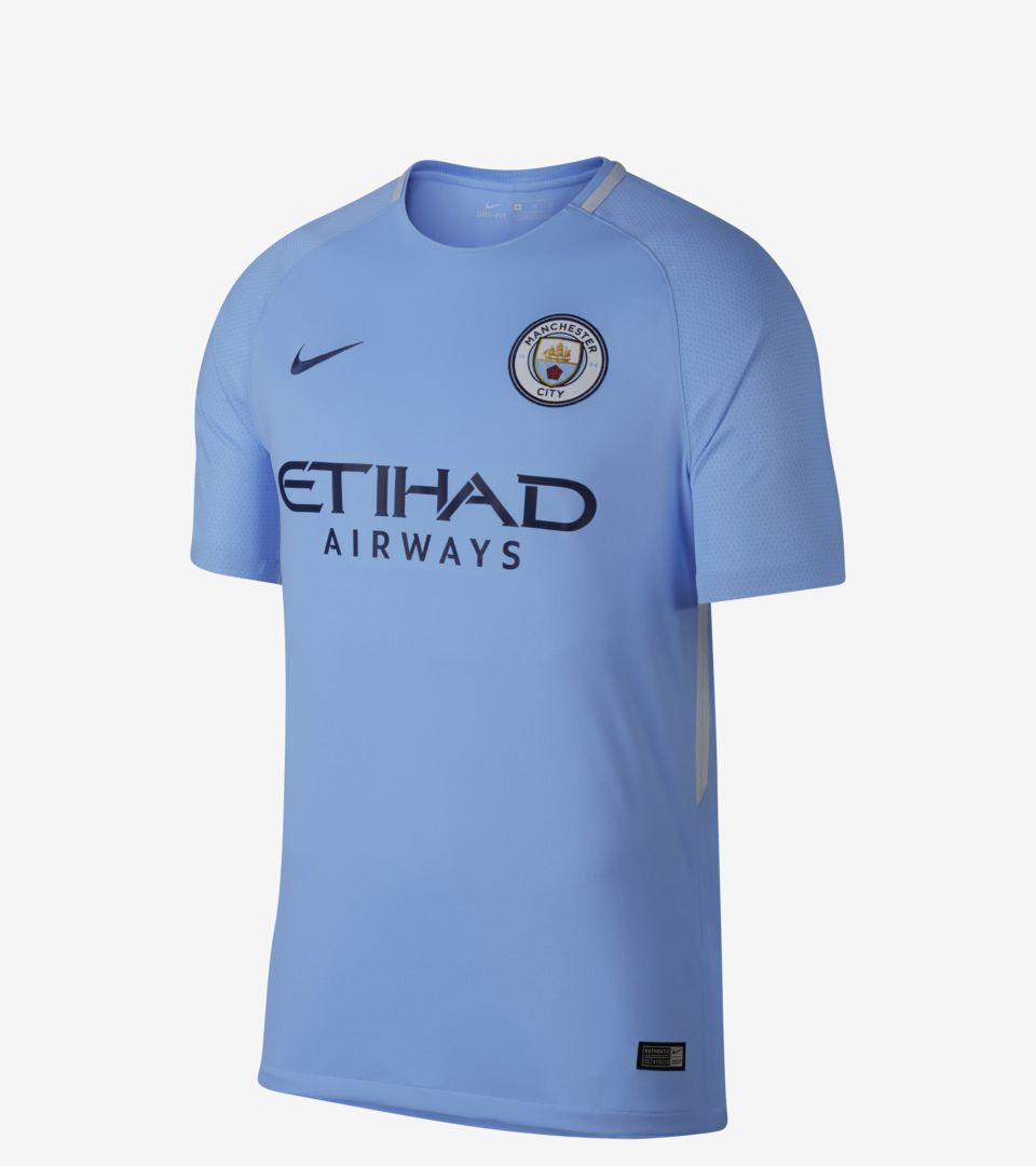 Man City 2017/18 Home Kit Man City 2017/18 Home Kit