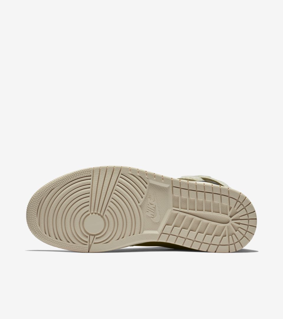 Women's Air Jordan 1 High Zip 'Olive Flak & Volt Glow & Beach' Release Date Women's Air Jordan 1 High Zip 'Olive Flak & Volt Glow & Beach' Release Date