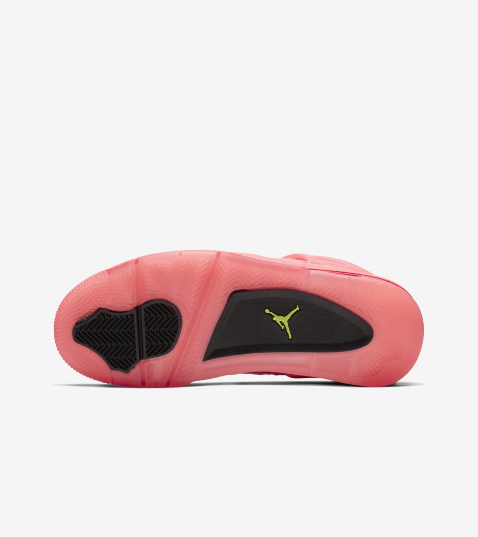 Women's Air Jordan 4 'Hot Punch & Volt & Black' Release Date Women's Air Jordan 4 'Hot Punch & Volt & Black' Release Date
