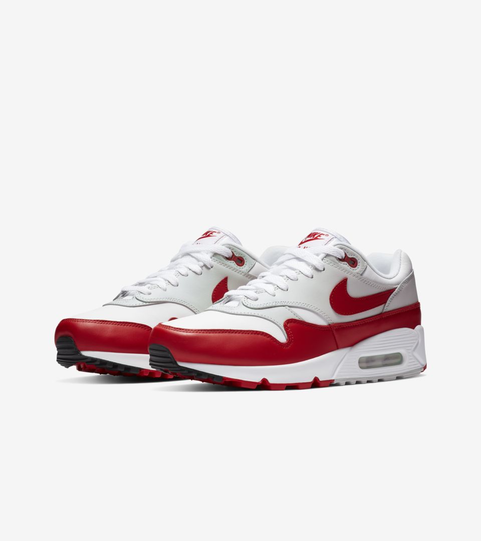 Women's Air Max 90 / 1 'White & University Red' Release Date Women's Air Max 90 / 1 'White & University Red' Release Date
