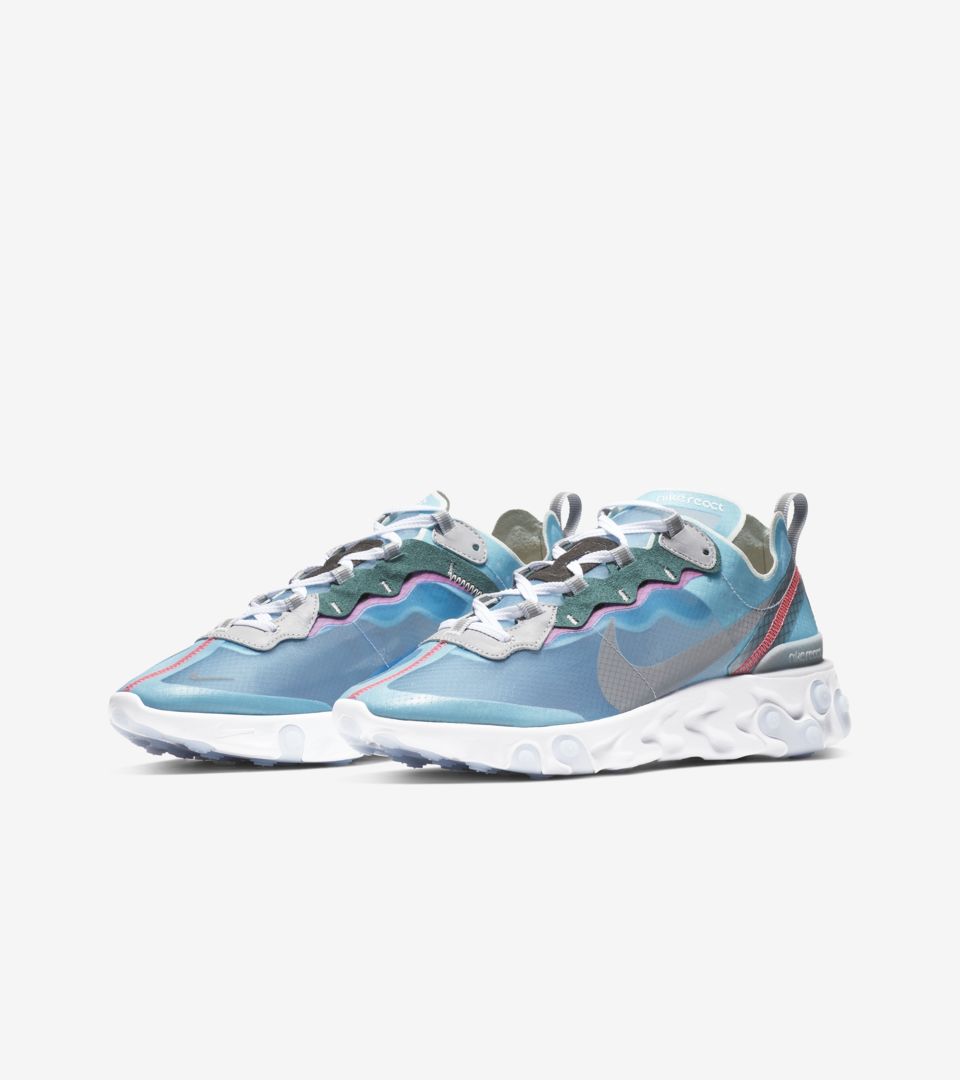 Nike React Element 87 'Royal Tint & Wolf Grey' Release Date Nike React Element 87 'Royal Tint & Wolf Grey' Release Date