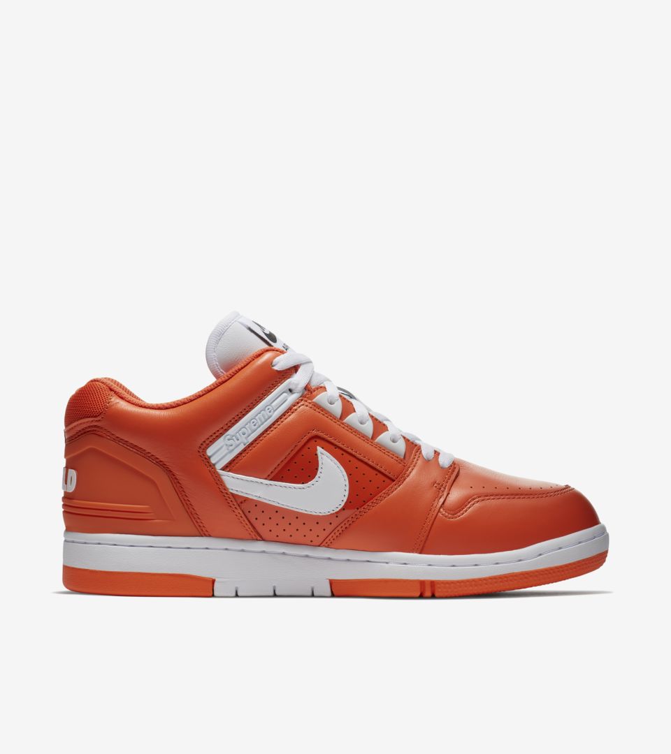 nike sb supreme orange