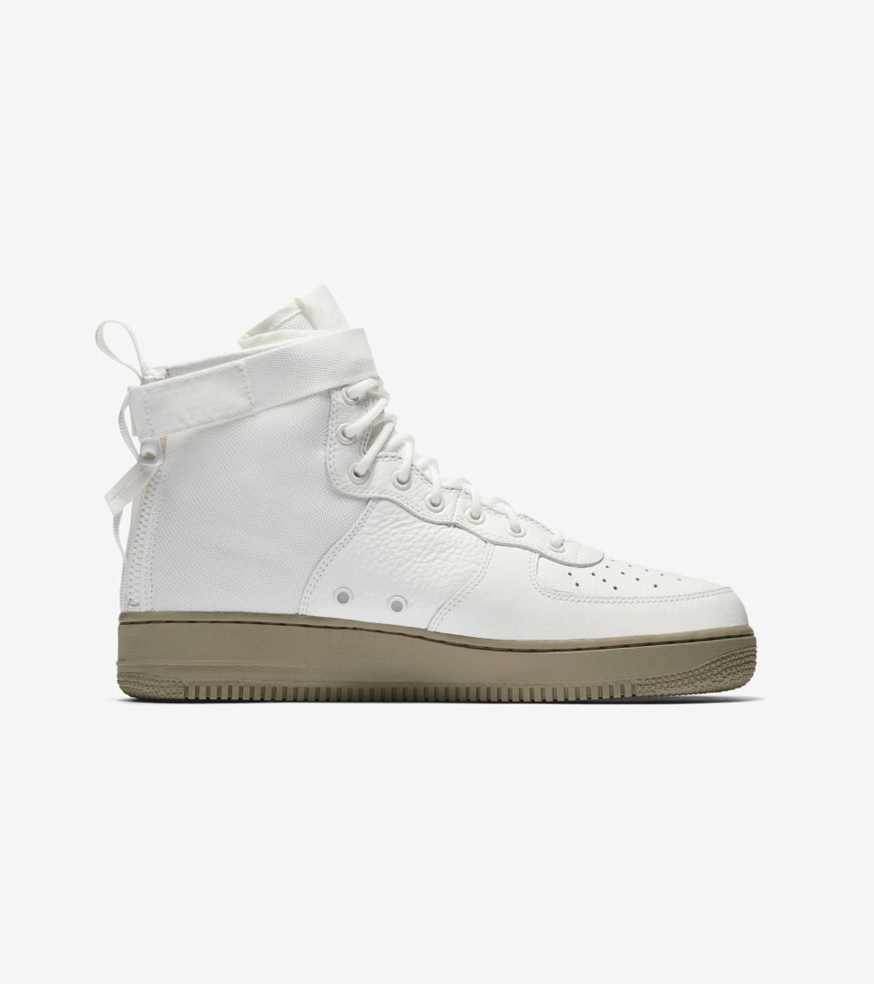 Nike SF AF1 Mid 'Ivory & Neutral Olive' Release Date. GB