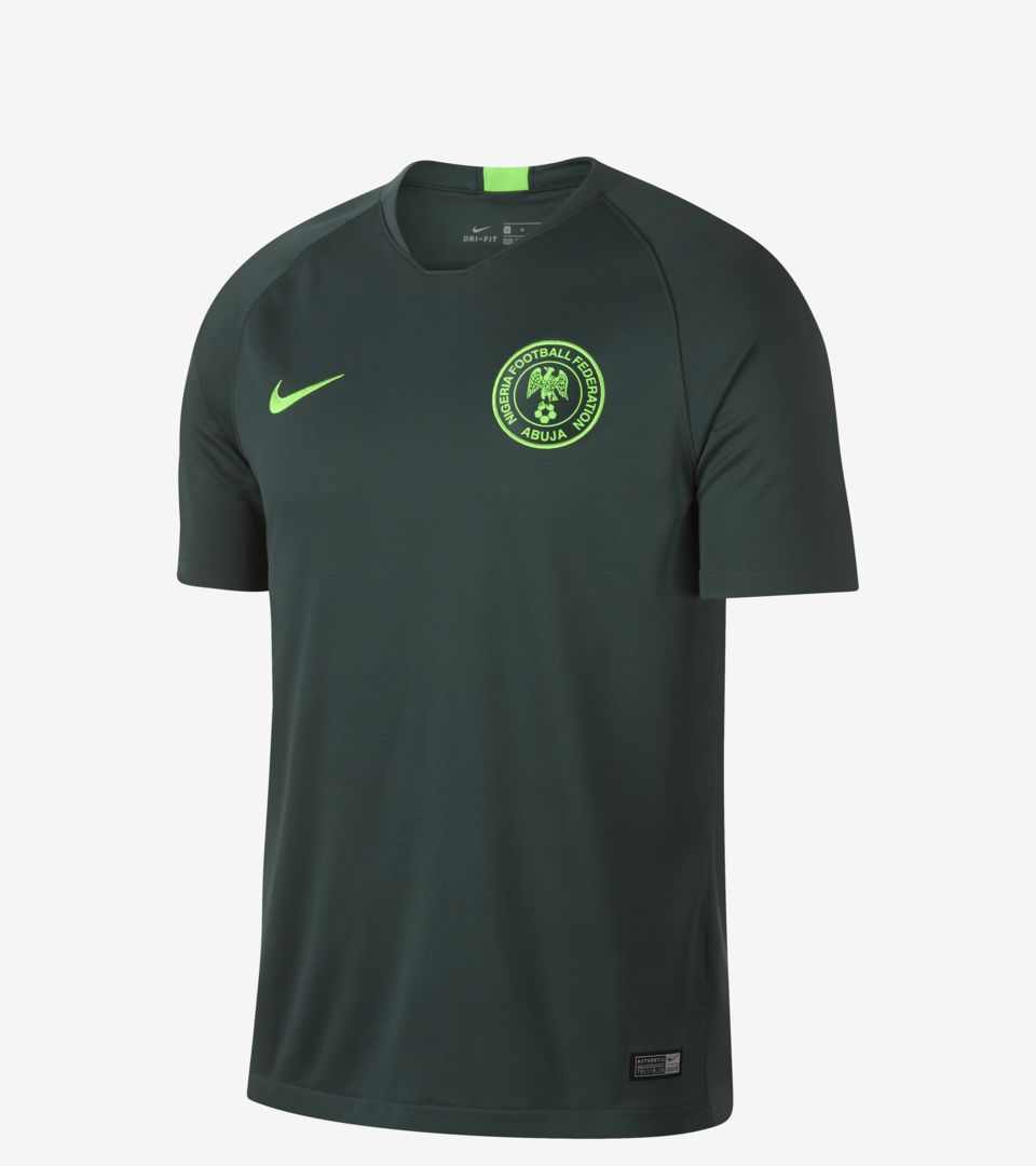 2018 Nigeria Stadium Away Kit. Nike.com