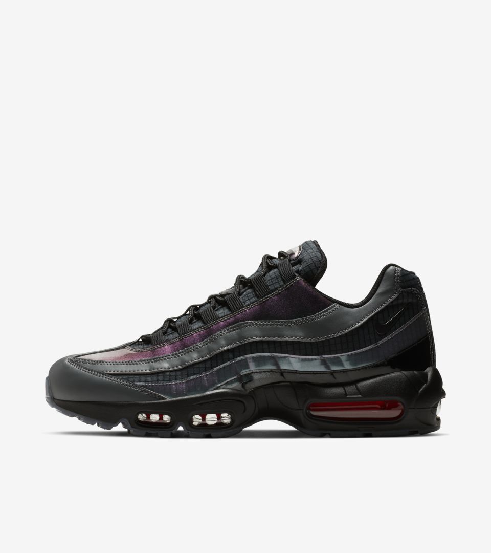 Nike Air Max 95 'Black & Dark Grey & Ember Glow' Release Date Nike Air Max 95 'Black & Dark Grey & Ember Glow' Release Date