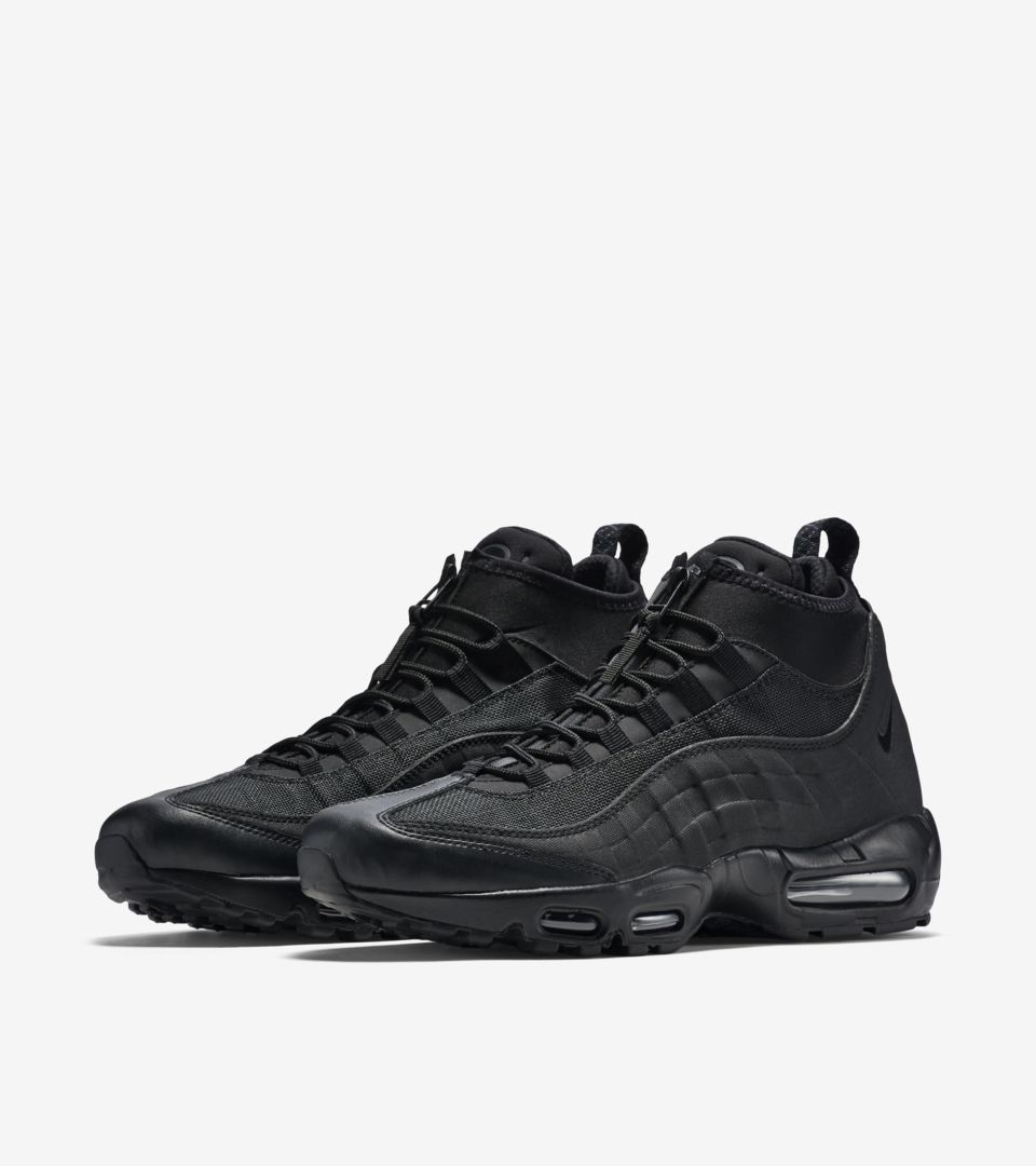 nike air max 95 sneaker boots black