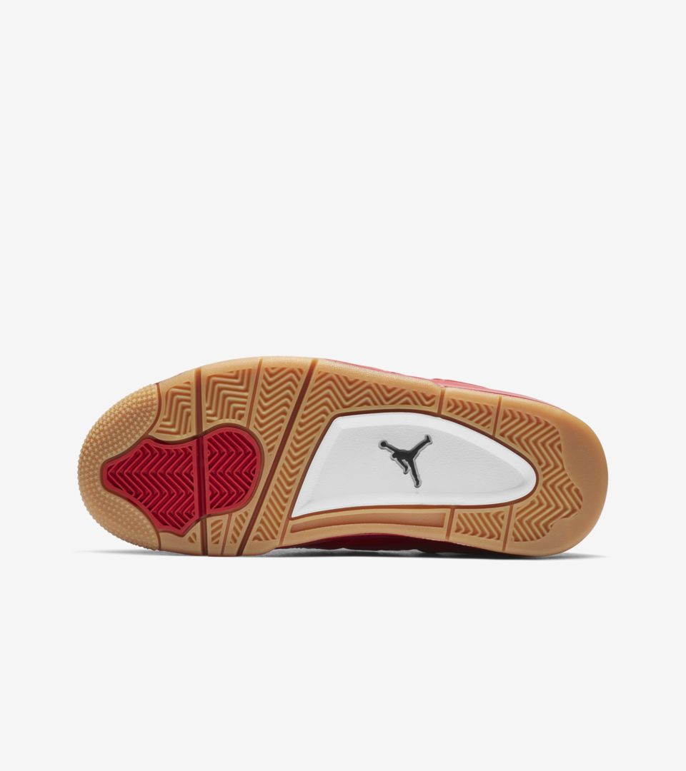 Women's Air Jordan 4 'Fire Red & Black' Release Date Women's Air Jordan 4 'Fire Red & Black' Release Date