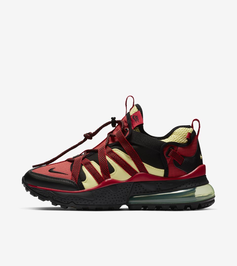 Air Max 270 Bowfin 'Black & University Red & Light Zitron' Release Date