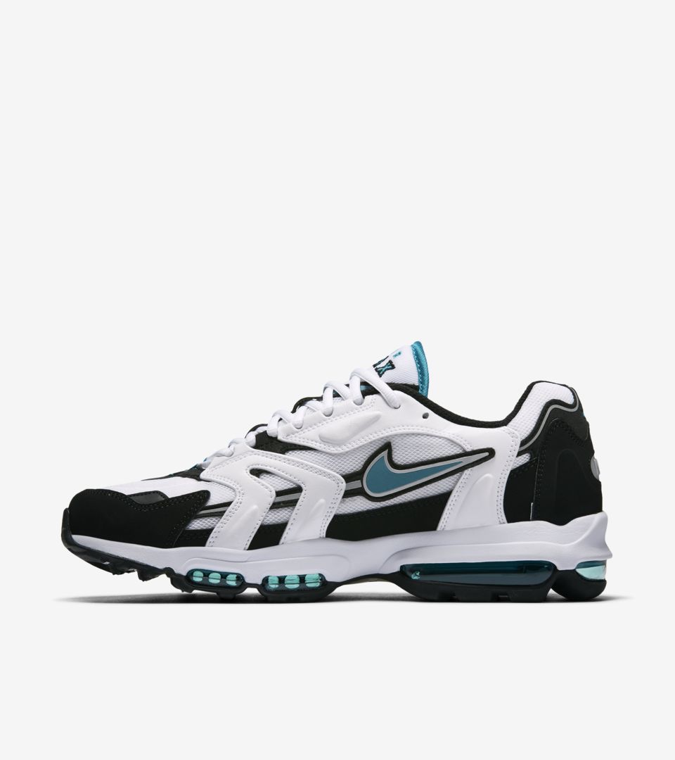 air max black and teal