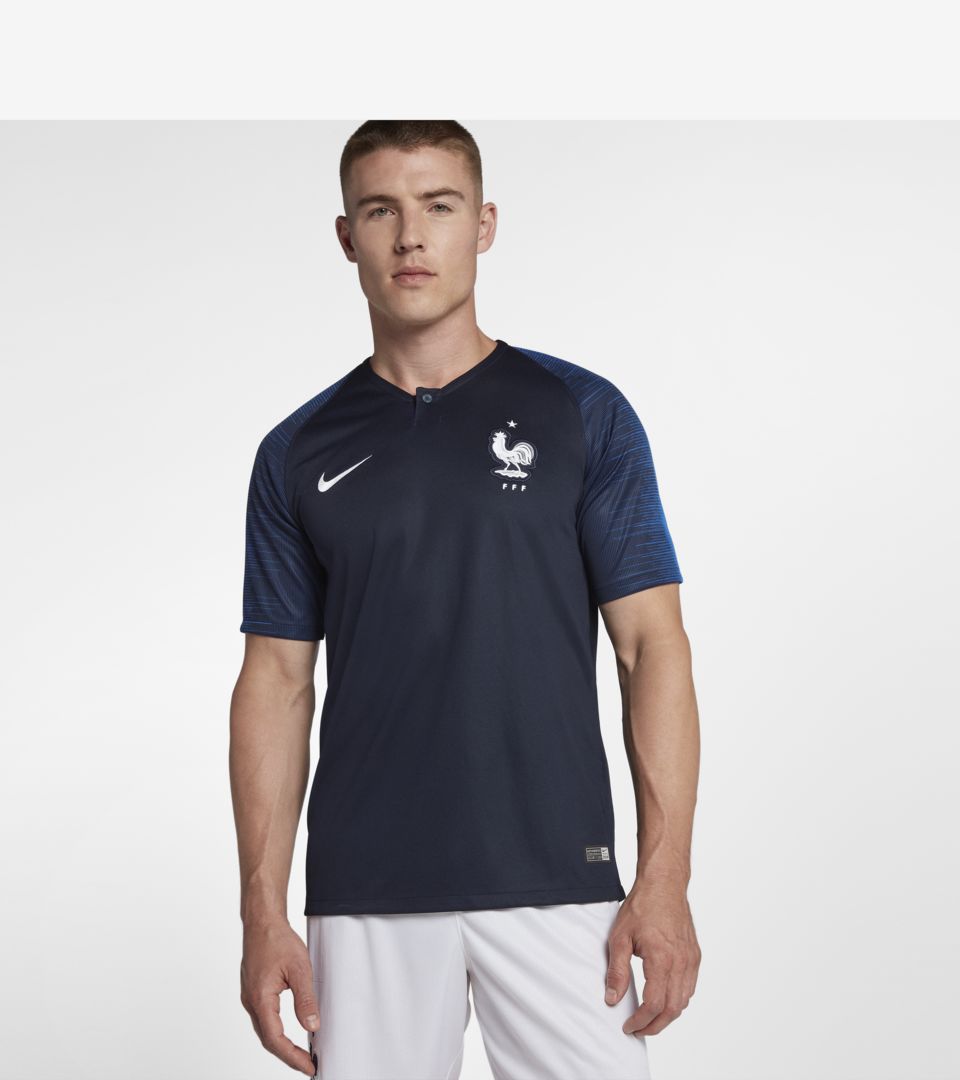 2018 France Stadium Home Kit. Nike.com