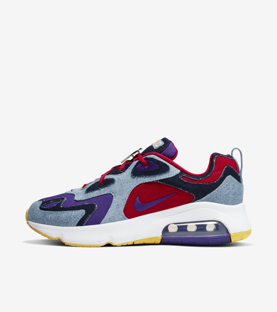 Air Max 200 'Voltage Purple / University Red' Release Date. Nike SNKRS