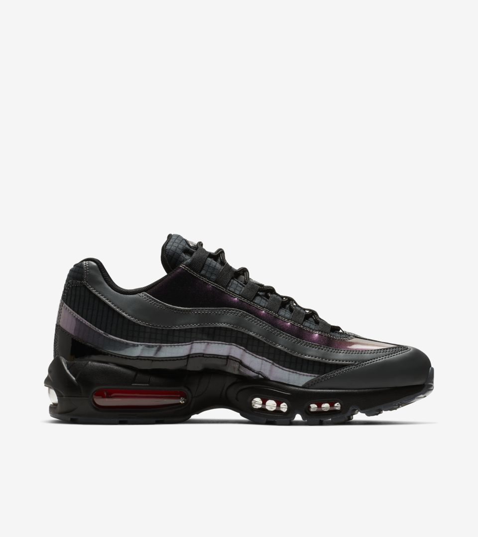 Nike Air Max 95 'Black & Dark Grey & Ember Glow' Release Date Nike Air Max 95 'Black & Dark Grey & Ember Glow' Release Date
