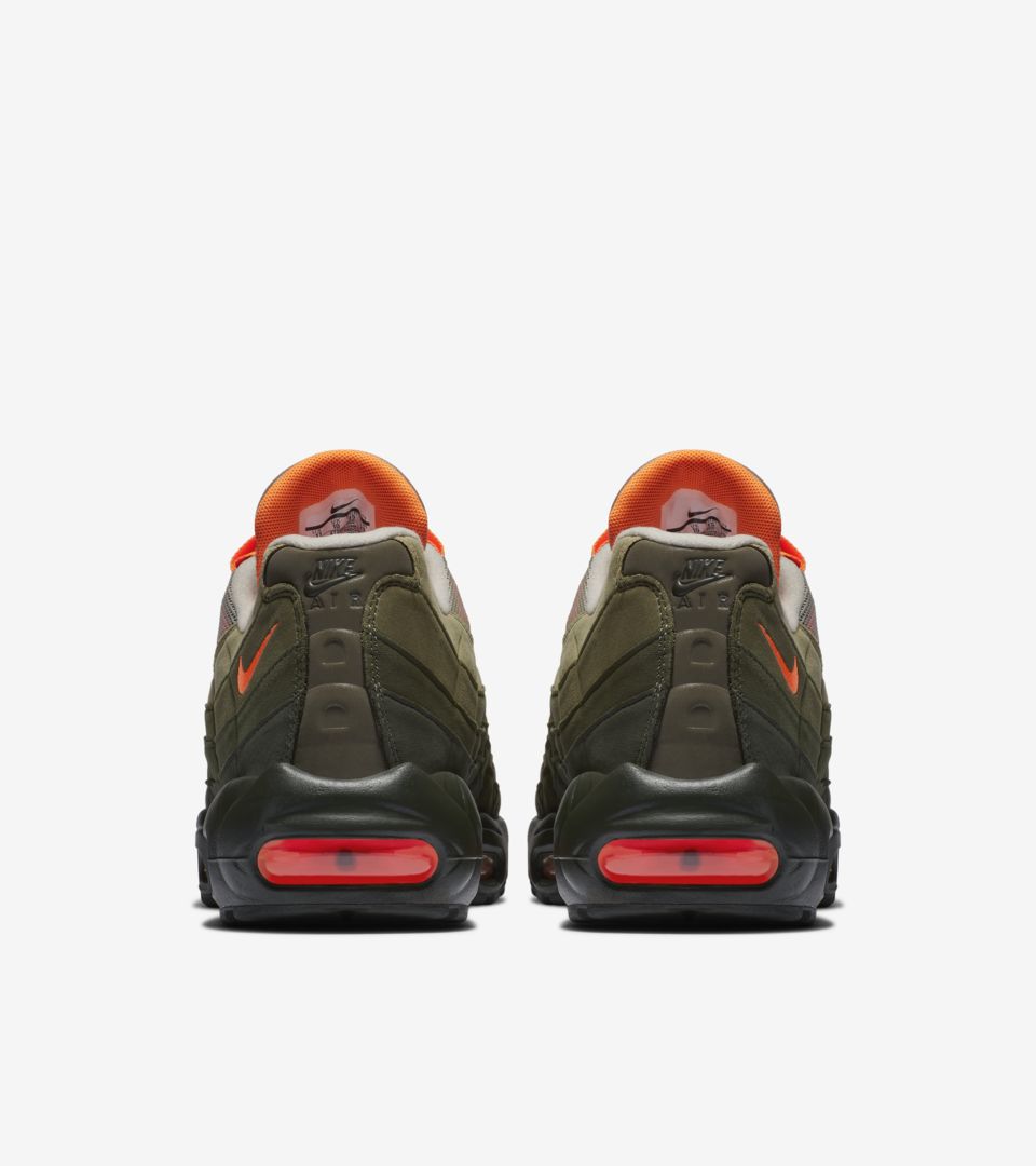 Nike Air Max 95 'Total Orange & Medium Olive' Release Date Nike Air Max 95 'Total Orange & Medium Olive' Release Date