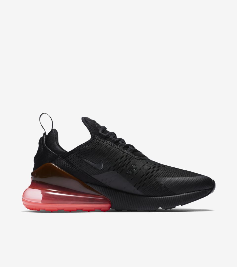 Nike Air Max 270 'Black & Hot Punch' Release Date. Nike ...