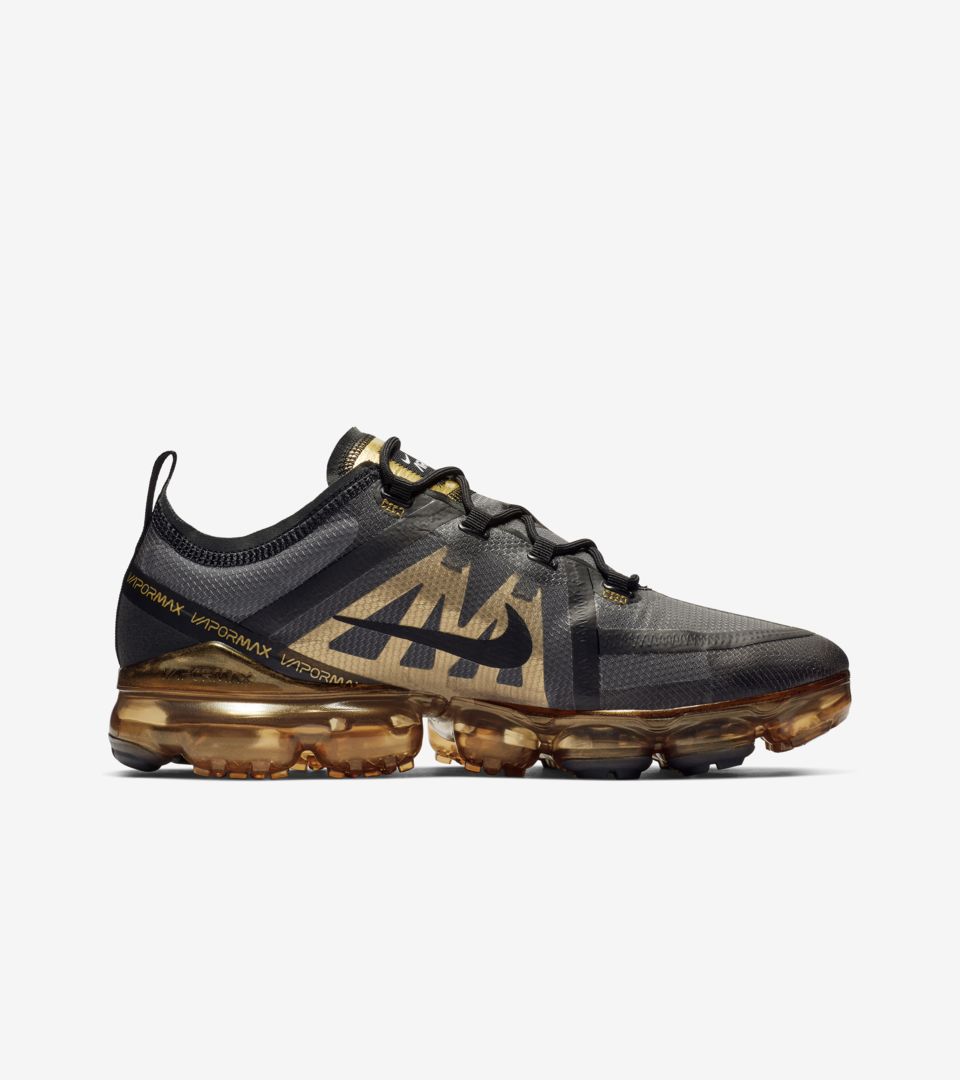 Nike Air Vapormax 2019 'Black & Metallic Gold' Release Date Nike Air Vapormax 2019 'Black & Metallic Gold' Release Date