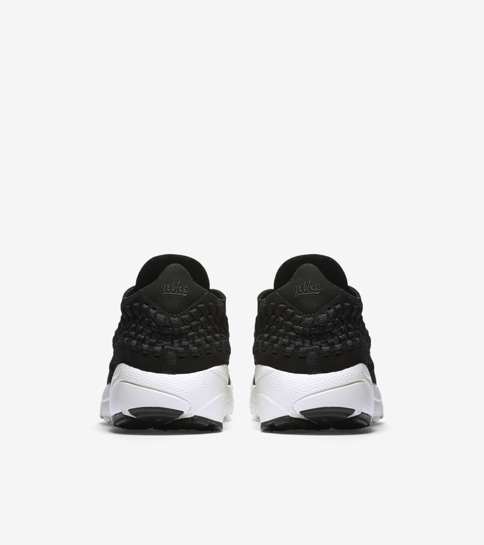 Nike Air Footscape Woven 'Black & Sail'. Nike⁠+ SNKRS