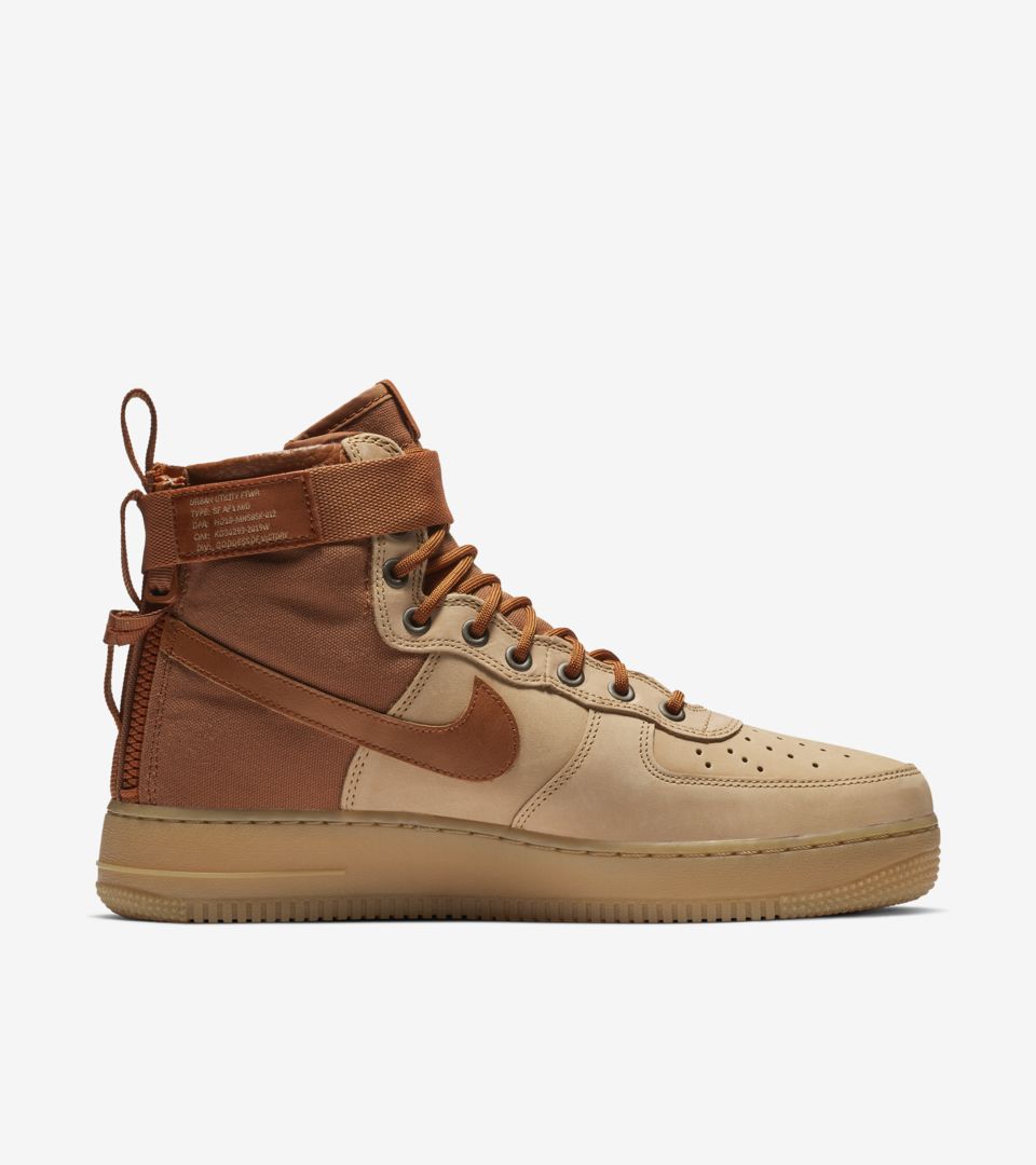 Nike SF Air Force 1 Mid Premium 'Praline & Gum Light Brown & Dark Russet' Release Date Nike SF Air Force 1 Mid Premium 'Praline & Gum Light Brown & Dark Russet' Release Date