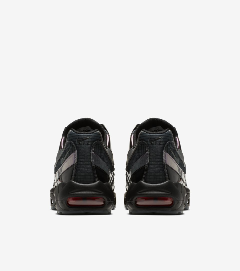 Nike Air Max 95 'Black & Dark Grey & Ember Glow' Release Date Nike Air Max 95 'Black & Dark Grey & Ember Glow' Release Date