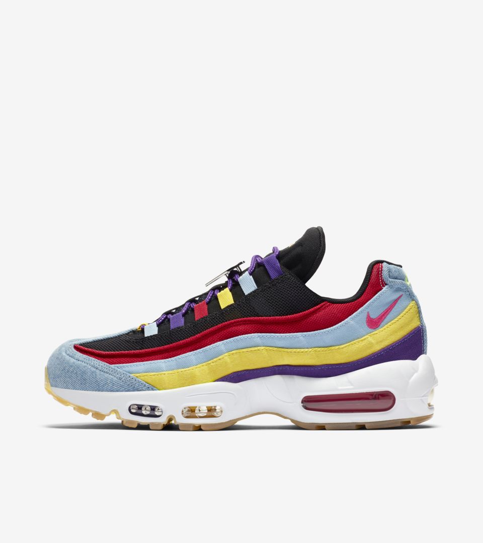 nike air max 95 purple blue