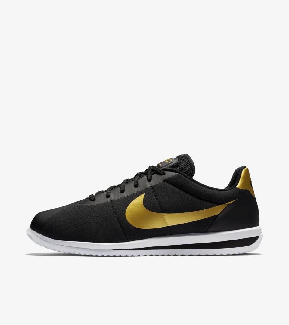 nike cortez ultra black white