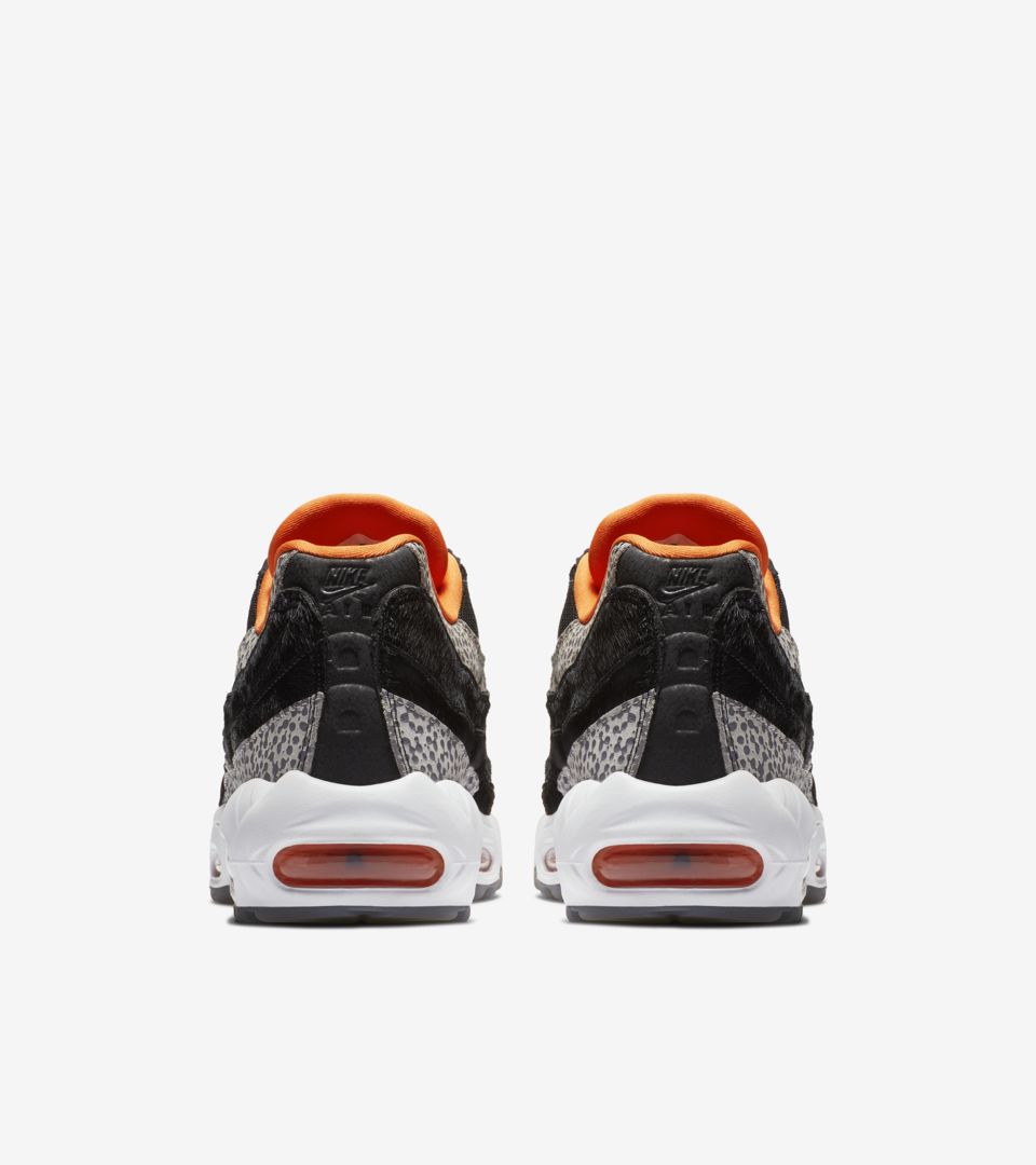 Nike Air Max 95 Safari 'Black & Granite & Safety Orange' Release Date Nike Air Max 95 Safari 'Black & Granite & Safety Orange' Release Date