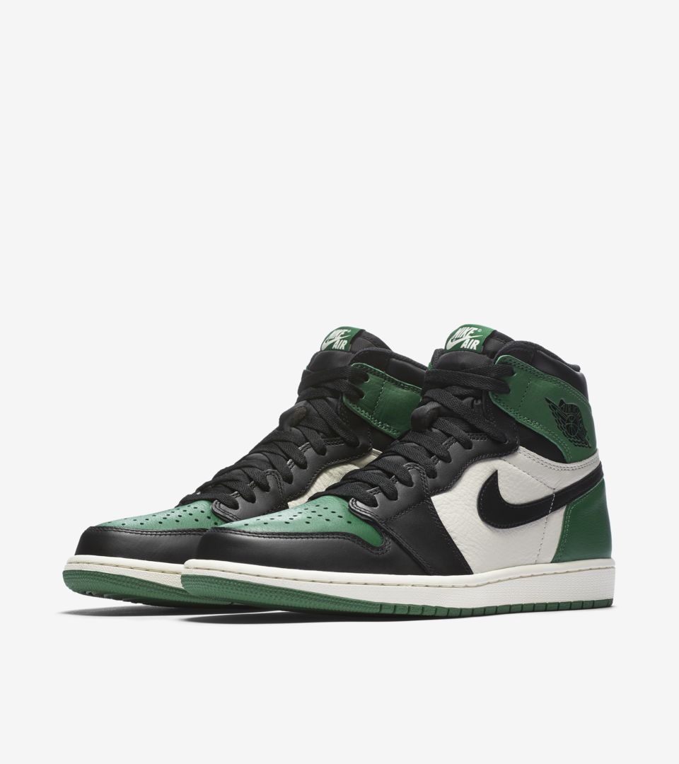 tênis nike air jordan 1 retro high verde