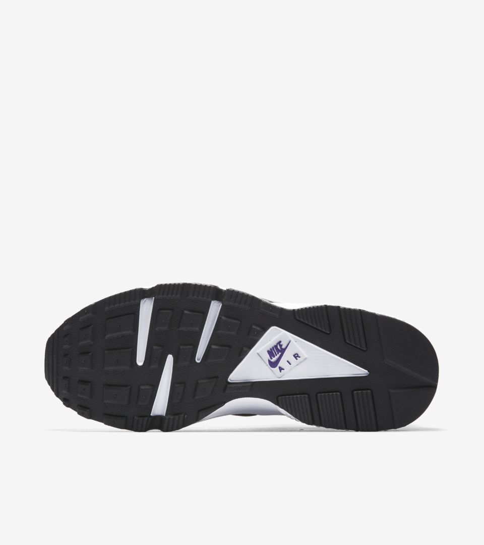 huarache white purple