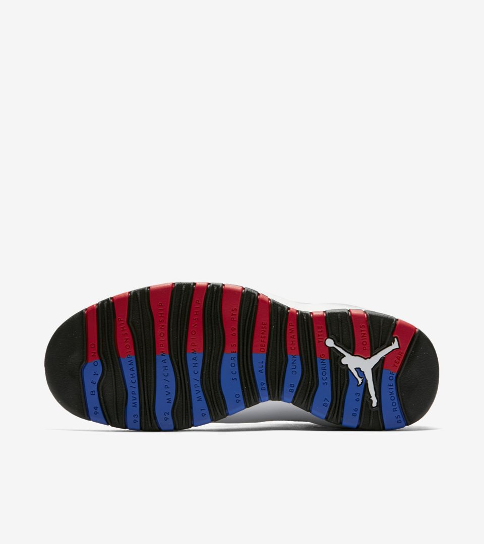 jordan 10s red and blue