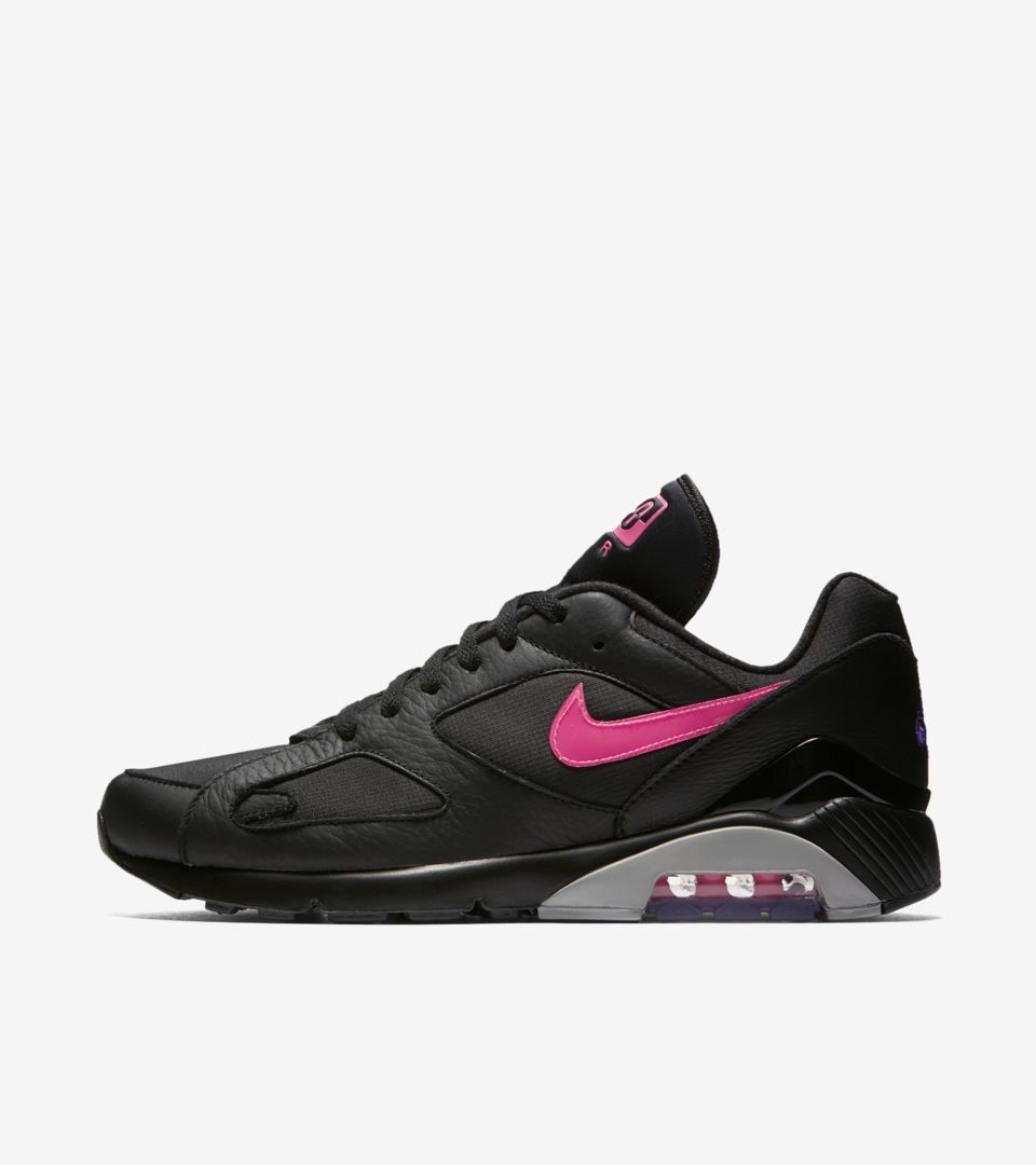 air max 180 black pink blast