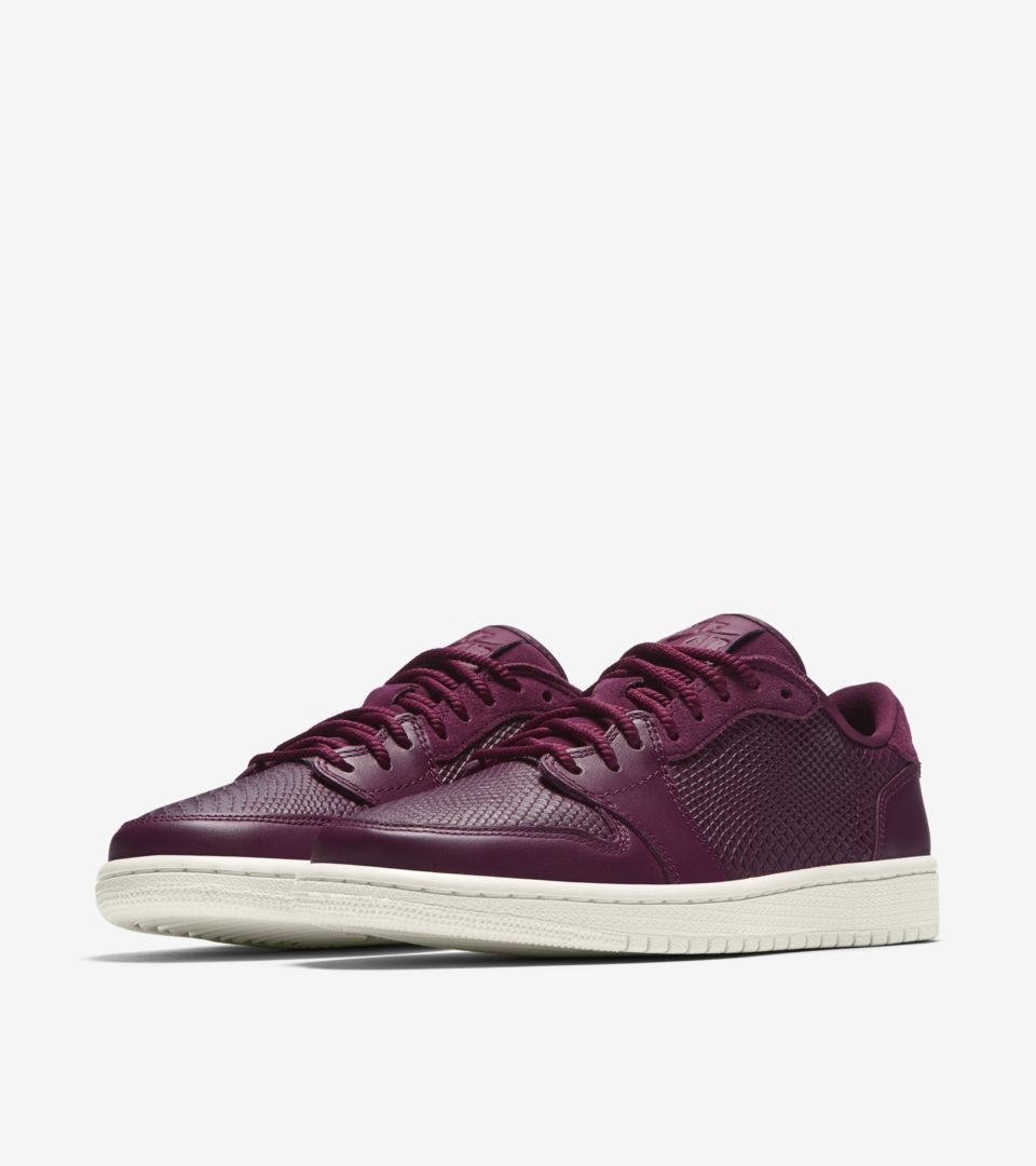 Wmns Air Jordan I low 'Bordeaux' Release Date Wmns Air Jordan I low 'Bordeaux' Release Date
