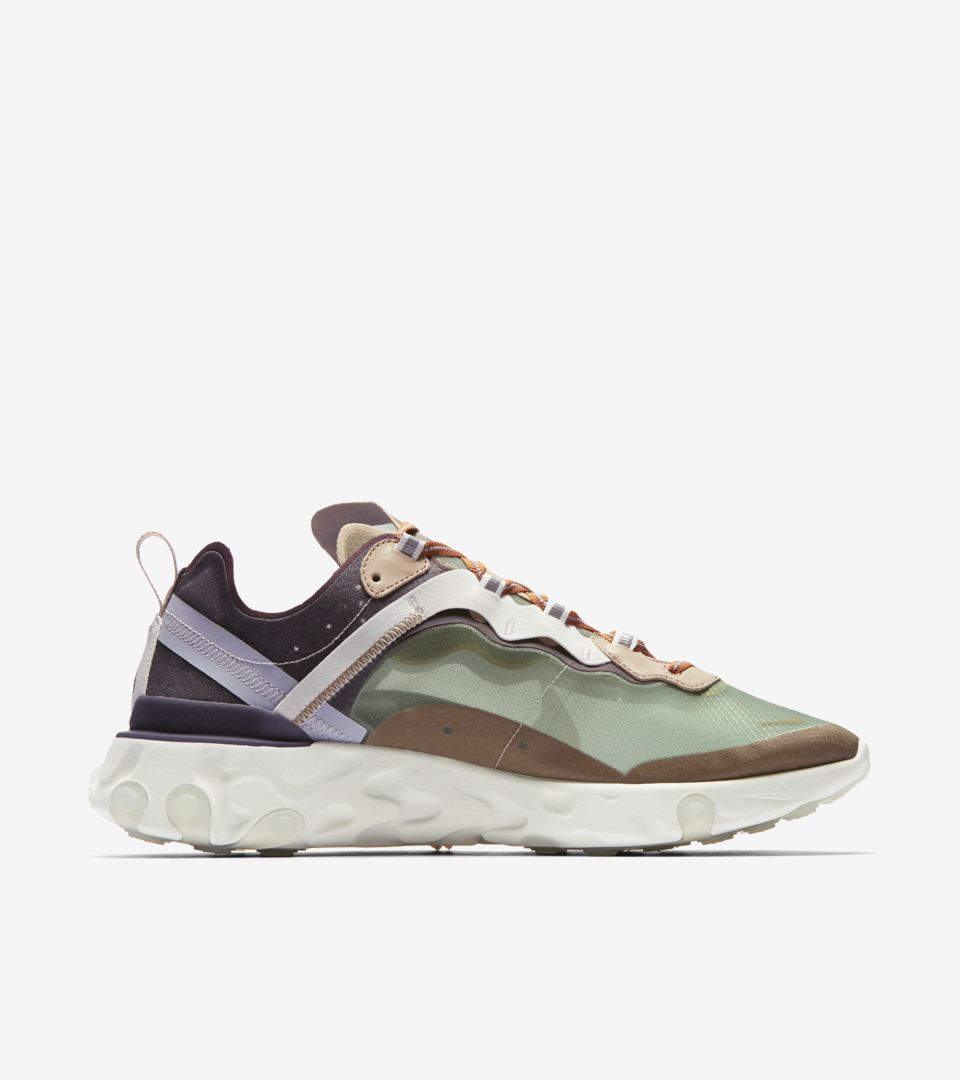 nike react burgundy