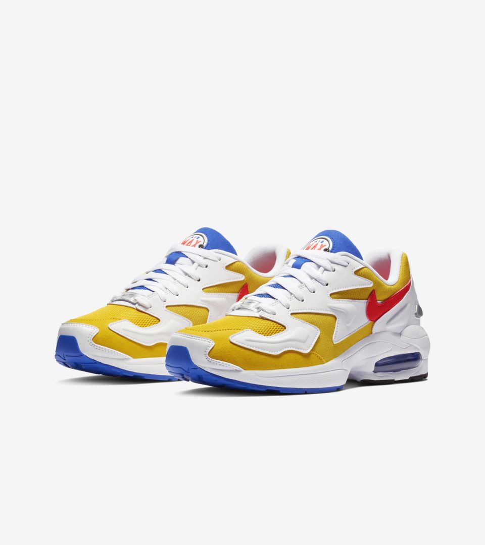 Nike Air Max2 Light 'University Gold & Racer Blue & Flash Crimson' Release Date Nike Air Max2 Light 'University Gold & Racer Blue & Flash Crimson' Release Date
