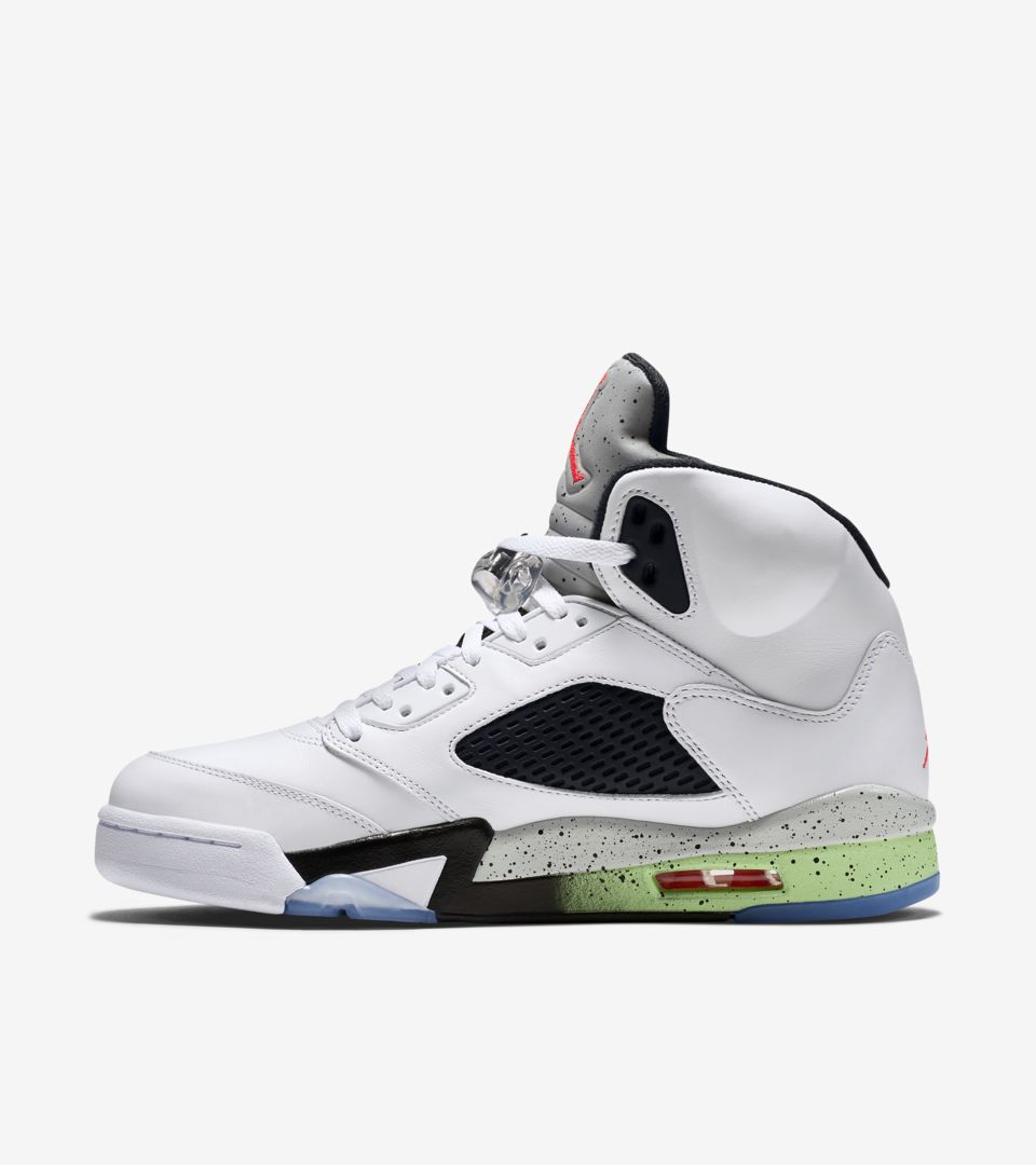 Air Jordan 5 Retro 'Poison Green' Release Date. Nike⁠+ SNKRS
