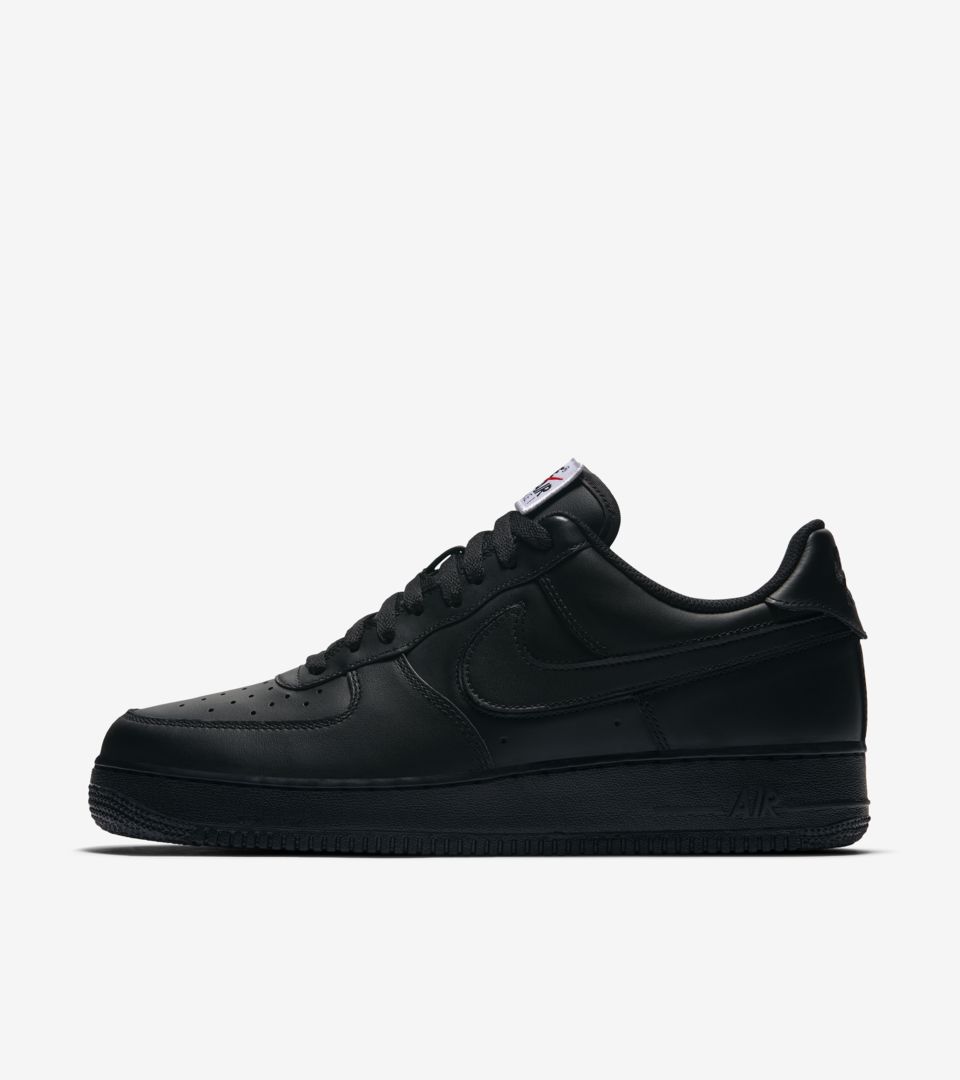 Nike Air Force 1 'Black Swoosh Pack' 发布日期 Nike Air Force 1 'Black Swoosh Pack' 发布日期