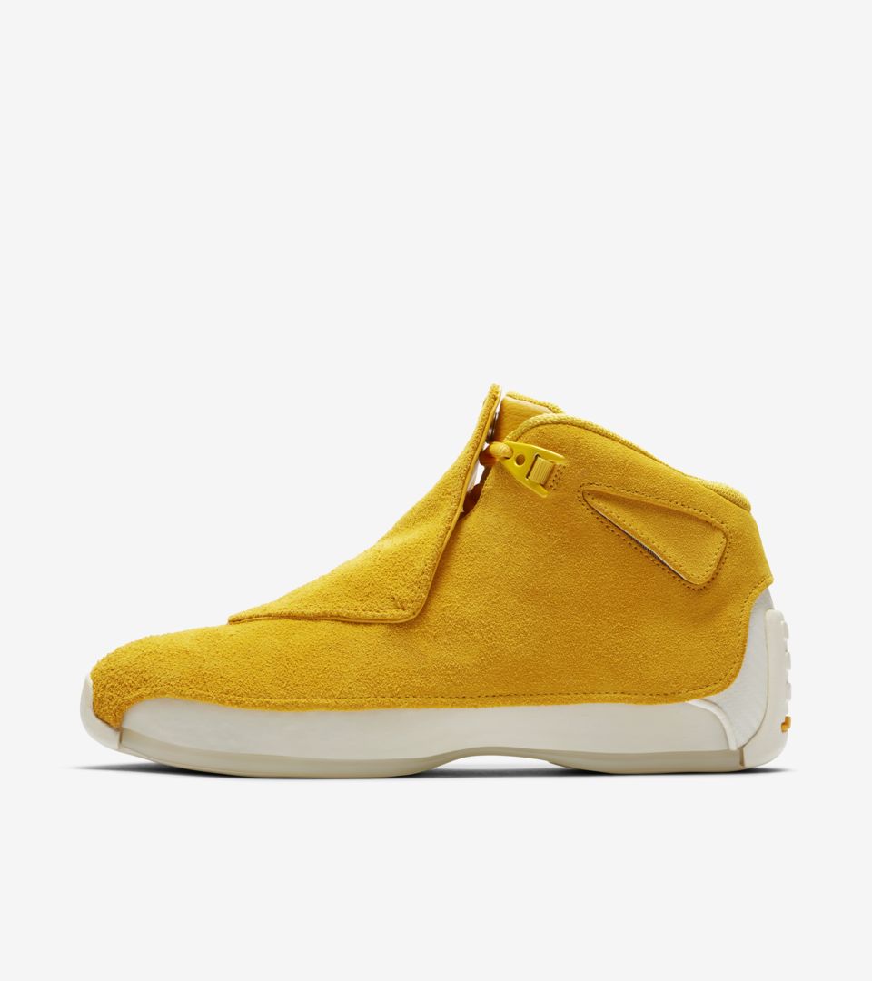 yellow ochre jordan 18