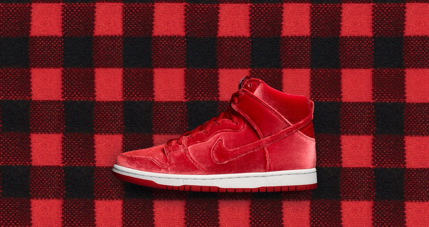 nike dunk high rojas