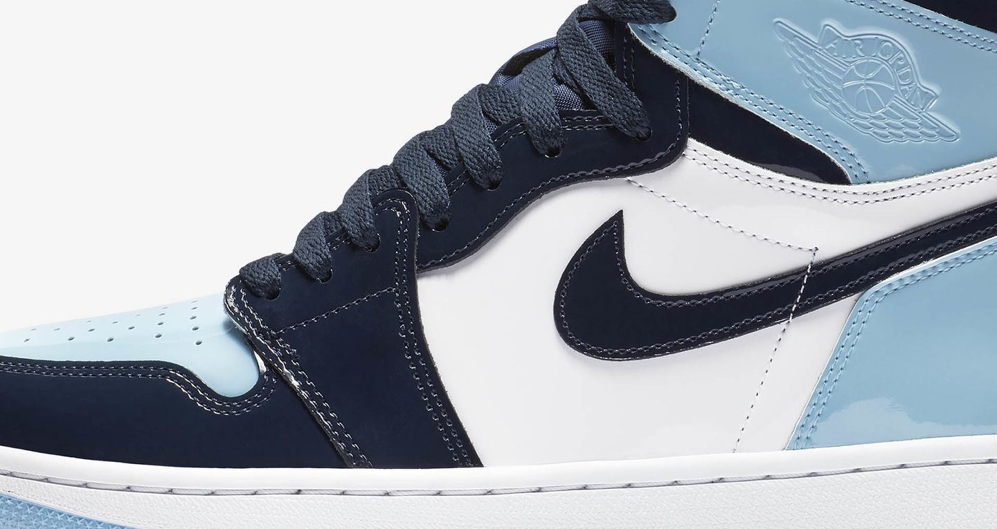 air jordan 1 bleu hivernal femme