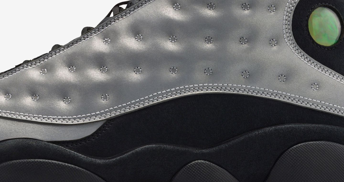 Nike Air Jordan 13 Zilver