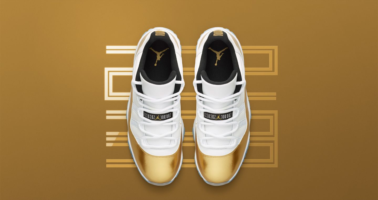 jordan 11 gold