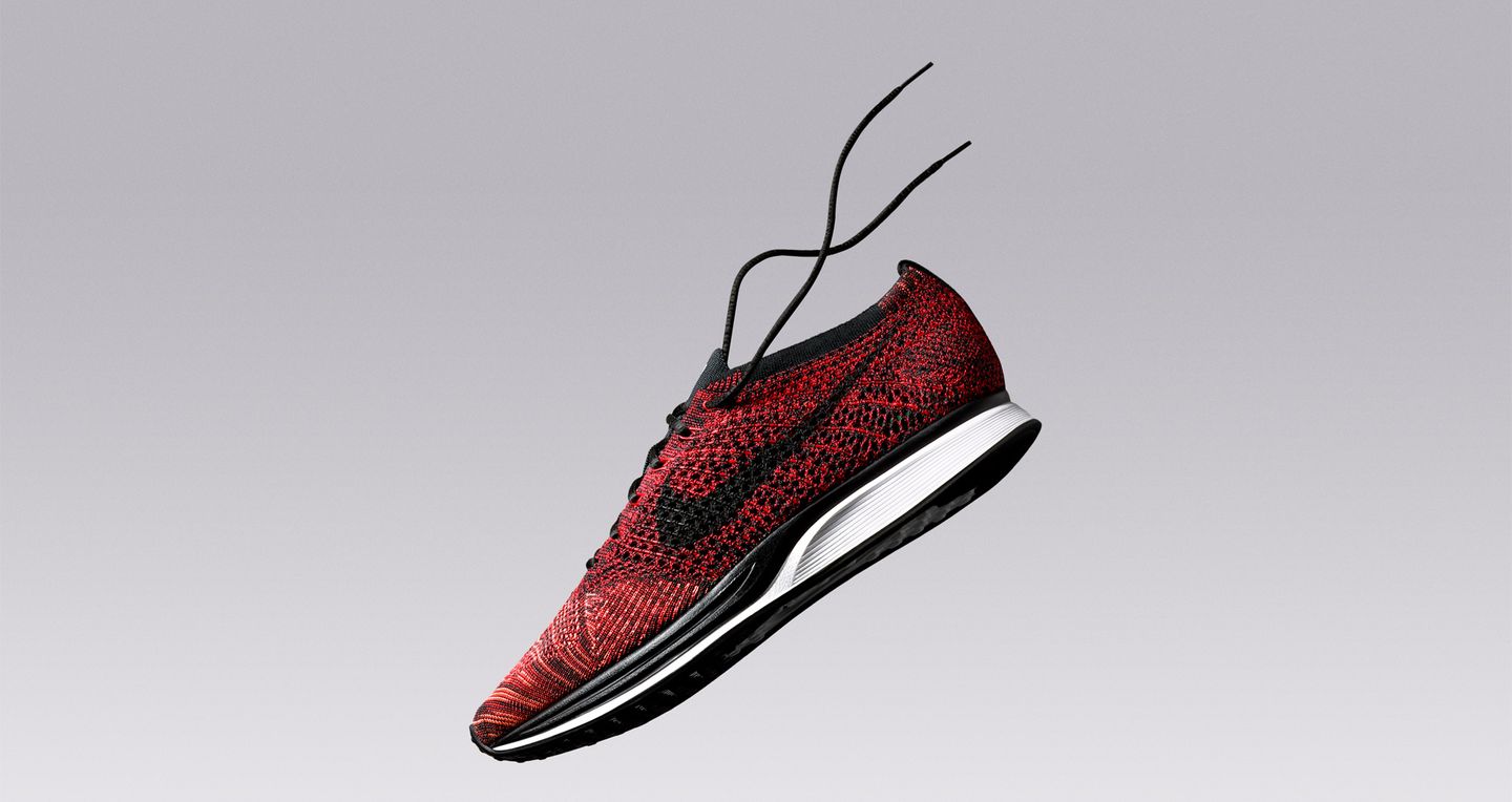 nike flyknit red