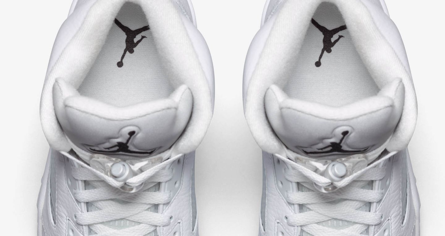 Nike Air Jordan 5 Zilver