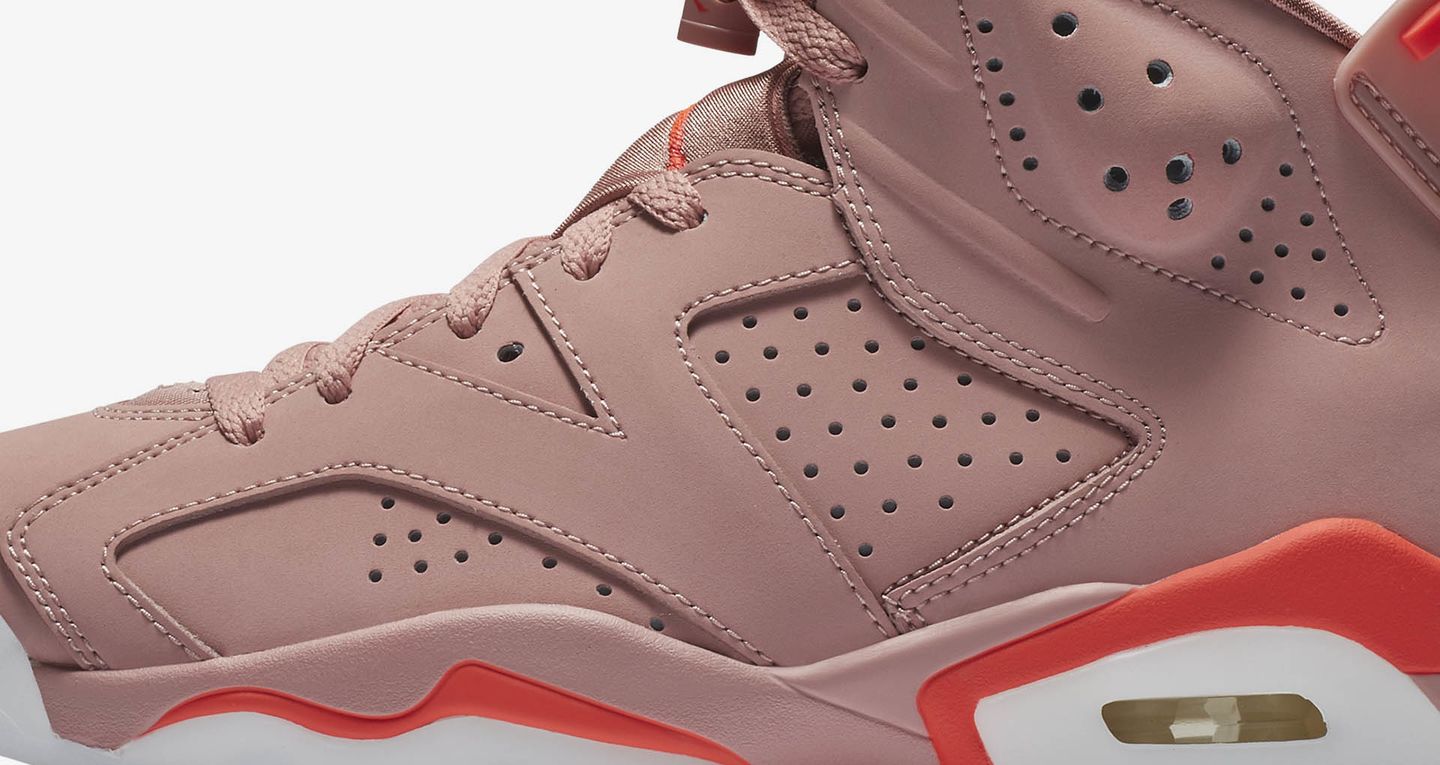 nike Air Jordan 6 Dames Roze