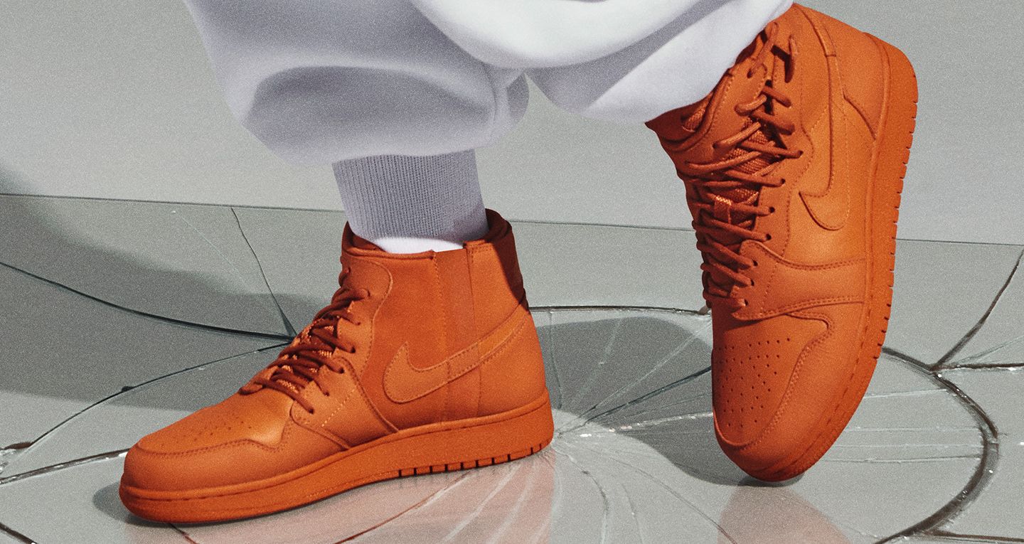 Nike Leather Aj1 Rebel Xx Sneaker in 