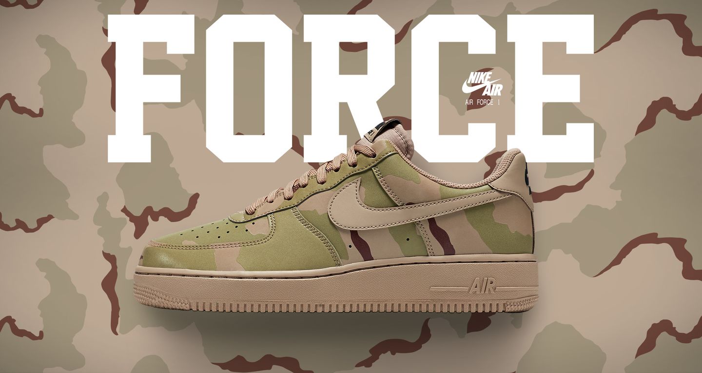 nike air force 1 camouflage