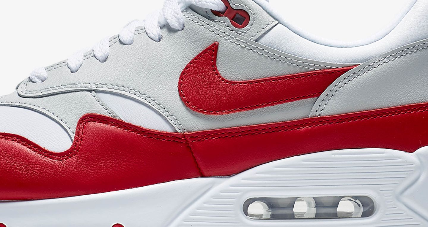 Nike Air Max 90 1 White University Red Release Date Nike Snkrs