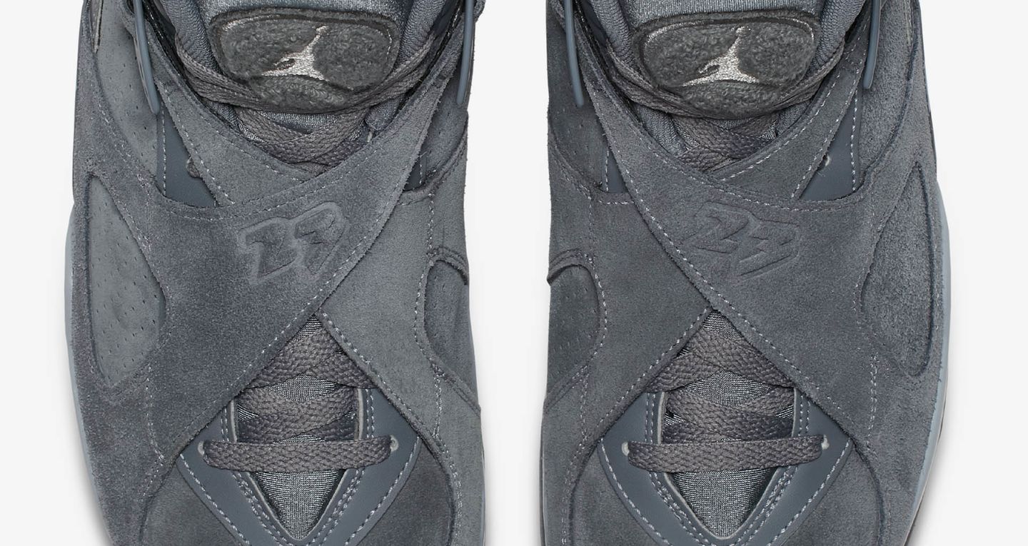 air jordan 8 grey