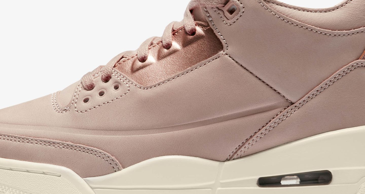 nike Air Jordan 3 Dames Beige
